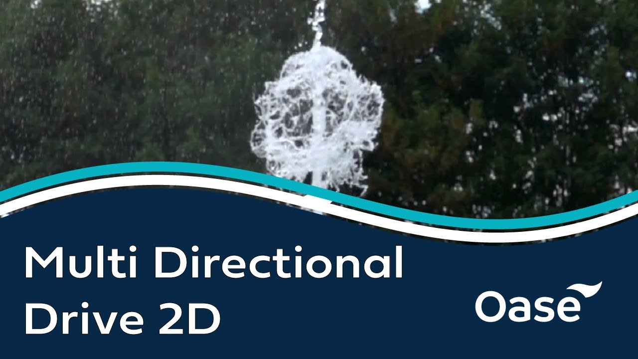 OASE Products | Fountain Technology | Multi-Directional Drive XL 2D DMX 02