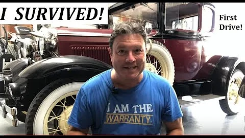 First drive of 1931 Ford Model A Hooptie: Very sketchy!