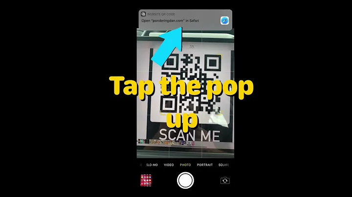 Using Camera to Scan QR Codes on iOS