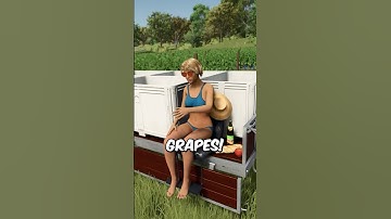 A one-of-a-kind grape harvest! #farmingsimulator25 #fs25