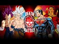 MUI Goku &amp; UE Vegeta vs. Superman &amp; Shazam | Death Battle