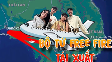 [Free Fire] Cùng Vợ Chồng Nhà As Mobile Qua Thái Lan Sau 1 Tỷ Năm Gặp Lại