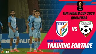 Indian Football Team Training Session | FIFA World Cup 2026 Qualifiers | India vs Afghanistan