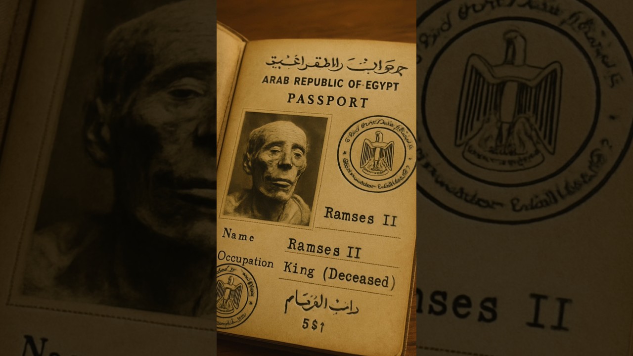 A Mummy With a Passport?! Ramses II Had One