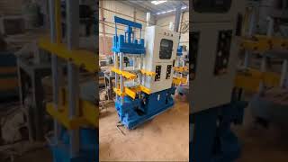 rubber moulding manufacturing plant visit for Hydromech Automation private limited