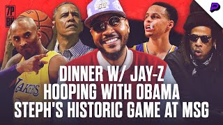 Shadow Boxing Muhammad Ali, Lunch with Jay-Z, Melo Hooping Against Obama & More ft. G-Eazy