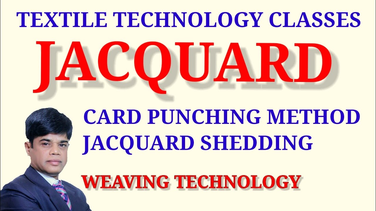 Jacquard Card punching mothod Jacquard shedding Weaving technology YouTube