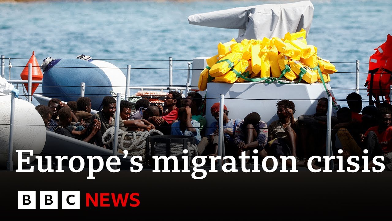 Migration will overwhelm Europe unless EU finds solution, says Italy’s PM – BBC News