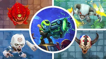Mighty Doom - All Bosses + Ending