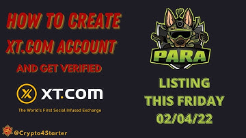 HOW TO CREAT AN XT.COM ACCOUNT AND GET VERIFIED! PARA TOKEN XT LISTING!