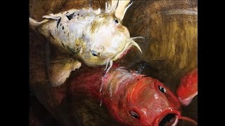 Cheap Joe's 2 Minute Art Tip - A Koi Demo Slideshow