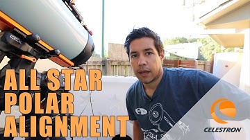 How to Polar Align a Celestron Mount (All star polar alignment)