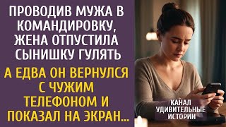 видео: Проводив мужа в командировку, жена отпустила сынишку гулять… А едва он вернулся с чужим телефоно картинка: Проводив мужа в командировку, жена отпустила сынишку гулять… А едва он вернулся с чужим телефоно