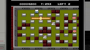BOMBERMAN 2 (NES) AREA 1