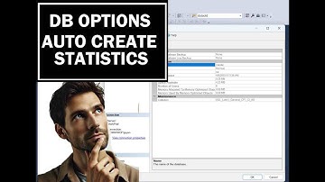 DB Options : Auto Create Stats and why should I set it ON