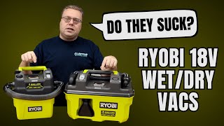 Best Portable Battery Powered Shop Vacs? | Ryobi 18V Wet Dry Vacs