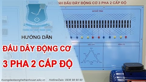 Hướng Dẫn Đấu Dây Động Cơ 3 Pha 2 Cấp Độ II Dạy Nghề Thanh Xuân 93 Nguyễn Tuân - 0936989090