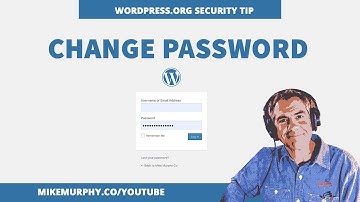 How To Change Your Website Password on Wordpress.Org