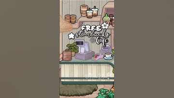 Free Starbucks cafe in Avatar World | Cozy & Aesthetic build | #avatarworld #aesthetic #cafe