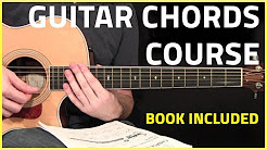 Guitar Chords (Complete Course) With Course Book!