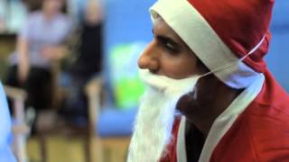 Asad Shan And Brits Bollywood Visit St Lukes