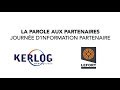 La parole aux partenaires  kerlog  lefort