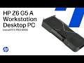 Install the NVIDIA RTX PRO 6000 Blackwell Workstation Edition | HP Z6 G5 A Workstation Desktop PC