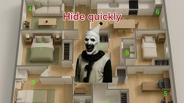 Choose a place to hide. Survive until the end. #hideandseek #survive #horror #game