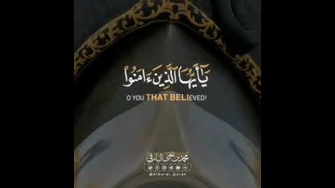 ارح سمعك ❤️ تلاوه هادئه ❤️ ان الله وملائكته يصلون على النبي دومها💙