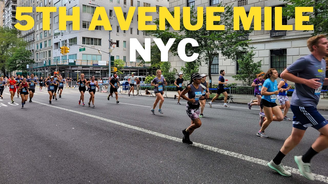 Running the 5th Avenue Mile. The Fastest Race in NYC YouTube