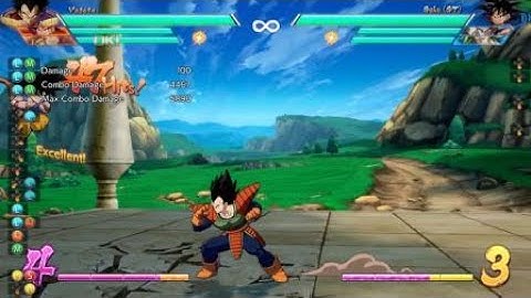 Base Vegeta Midscreen Side Switch w/ Gotenks