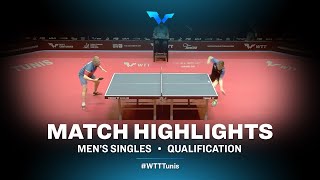 Grebnev Maksim vs Hippler Tobias | WTT Contender Tunis | MS | Qual