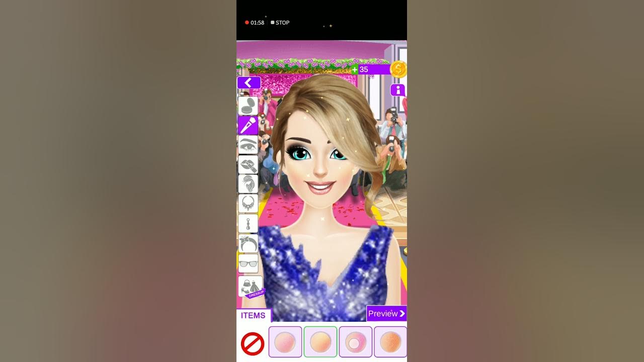 How to makeup the Doll//Makeup Game //Game YouTube