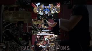 Evans drumhead demo, raw audio #drummer #drumming #drumvideo #drumsolo