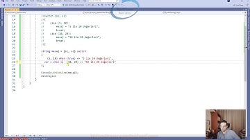 133) C# 8.0 Switch Expressions - Tuple Patterns when Applying Condition