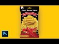 Potato Chips Package Design in Adobe Photoshop CC Tutorial 2020