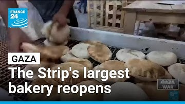 Gaza: a bakery reopens, a lifeline for families on the brink of starvation • FRANCE 24 English