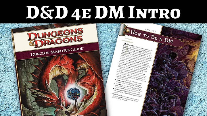 How to Be a DM – D&D 4e Dungeon Master’s Guide Nails It From the Start