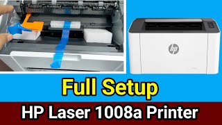 Printer setup guide for HP Laser 1008a | খুব সহজেই HP Laser 1008a প্রিন্টার সেট-আপ