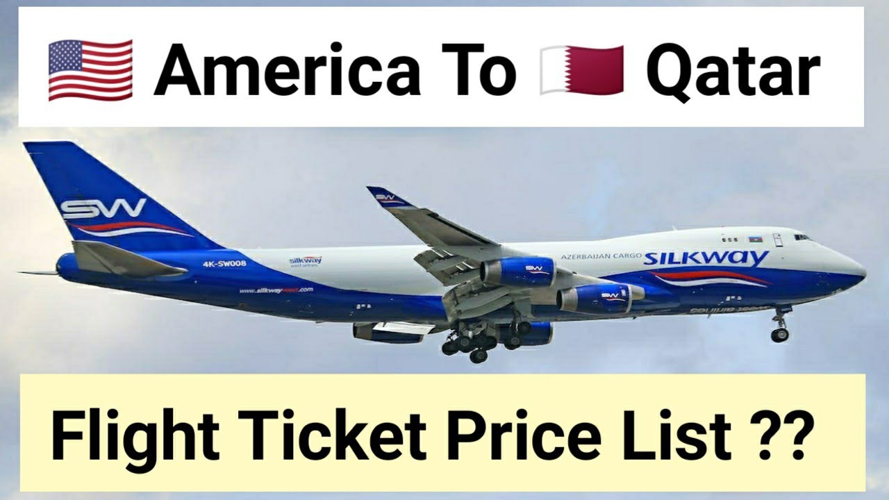USA to Qatar Flight Ticket Price Business Class, Economy Class And First Class | Qatar to America