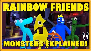 Rainbow Friends Monsters Explained | Roblox