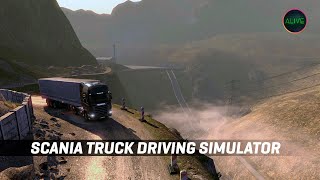 Проверяю скилл в Scania Truck Driving Simulator!