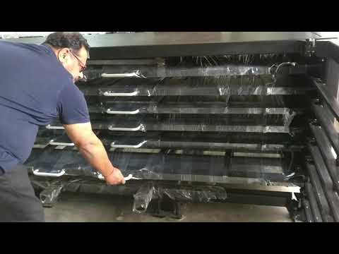 Video: Sheet Metal Storage Racks: Vertical And Horizontal Cassette Racks For Sheet Materials, Pull-out Models