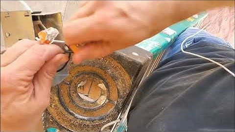 How do you release the wires from a push in wire connector?