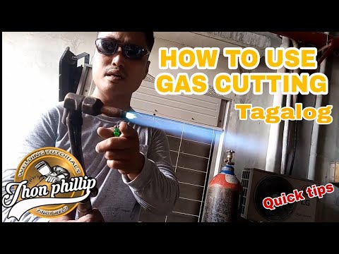 Video: Paano I-cut Sa Gas