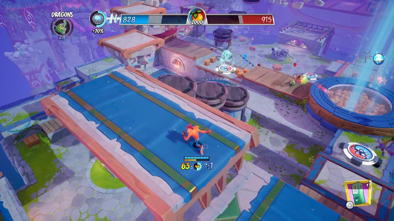 Crash Rumble Gameplay Crash Team Rumble Gameplay 🥭 PS5 - Multiplayer chaos - YouTube