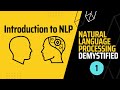Nlp demystified 1 introduction