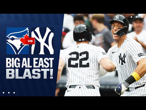 Ben Rice SLUGS a 3-run homer to open the scoring in a FIERCE AL East battle! 💪