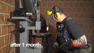 : DIY power hammer -step by step - home forge equipment