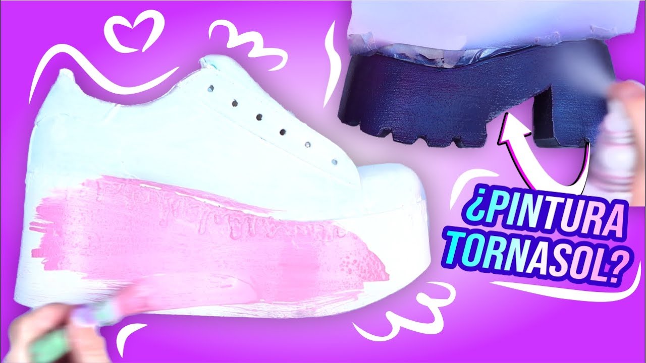 PERSONALIZANDO muchos ZAPATOS | Pintando zapatos arruinados #1